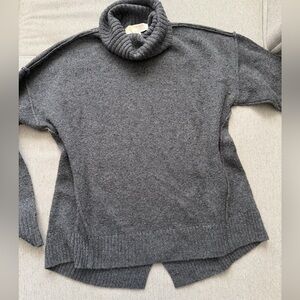 Michael Kors Dark Gray Turtleneck Sweater